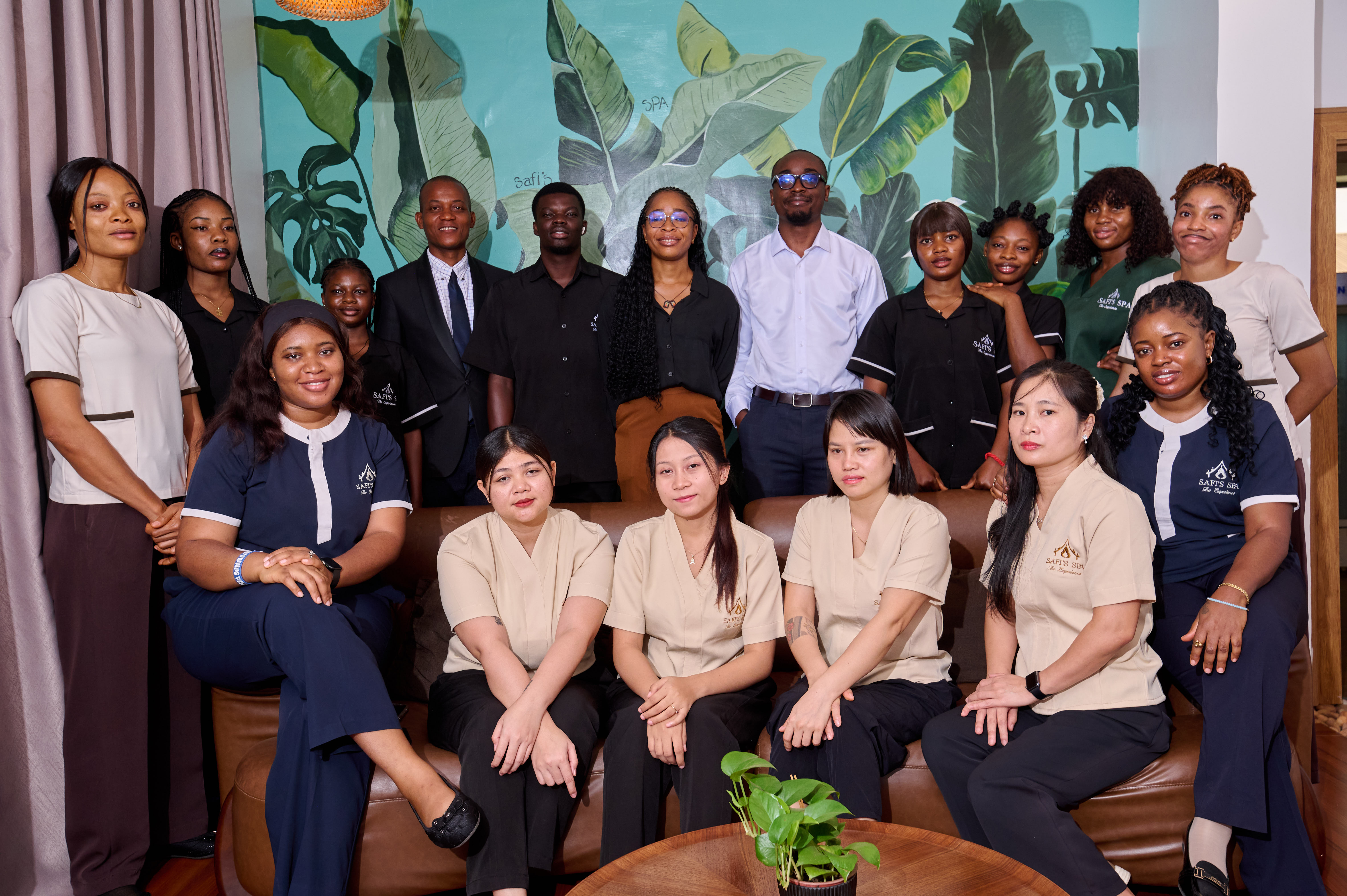 Management Team at Safi's Spa